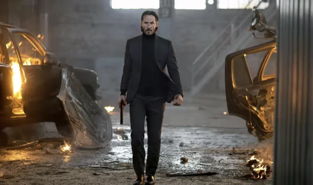   Keanu Reeves in “John Wick”  
