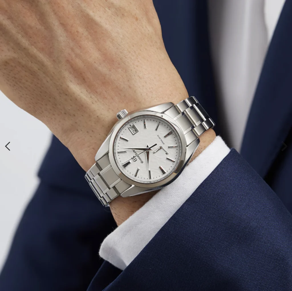  Grand Seiko, Heritage 'Snowflake' Spring Drive 3-Day,  photo courtesy of WatchesOfSwitzerland.co.uk  