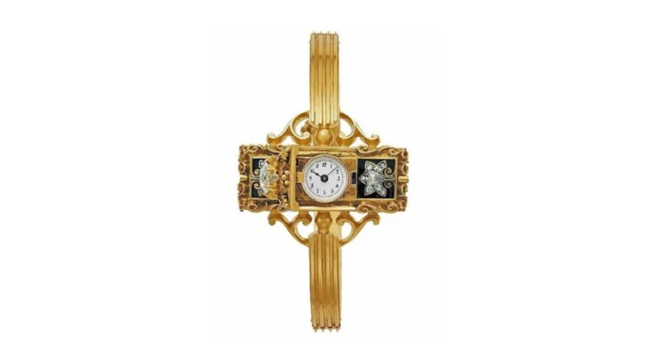   The first-ever wristwatch, crafted in 1868 by the Swiss watchmaker Patek Philippe, was made for Countess Koscowicz of Hungary.  