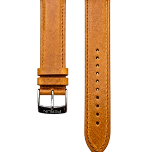 Perun cognac leather strap