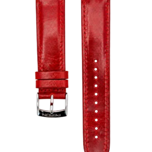 Perun crimson leather strap