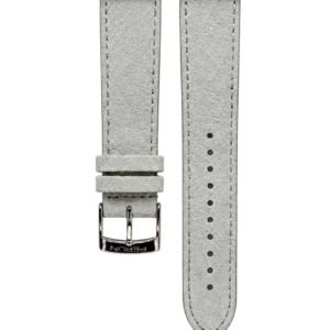 Perun light grey suede strap