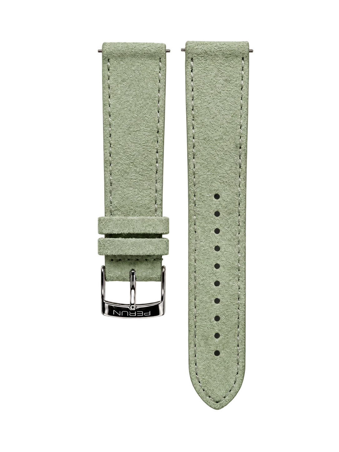 Perun sage suede strap